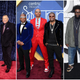 Verdine White, left, Philip Bailey, and Ralph Johnson of the band Earth, Wind & Fire; Michael Bivens, Ronnie DeVoe and Ricky Bell of Bell Biv Devo; Questlove, left, and Black Thought of The Roots.